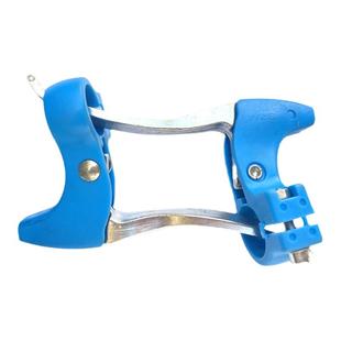 自行车刹车手把童车闸把手柄彩色半铝单车手刹把山地车刹车柄装置