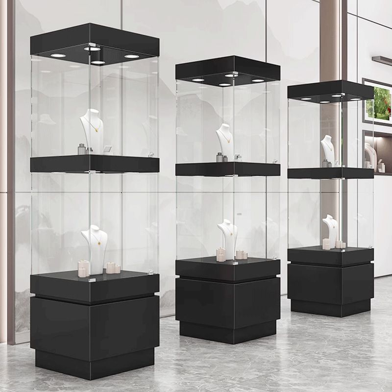 玻璃展柜博物馆烤漆柜台珠宝展示柜商场展会玻璃柜古董玉器展览柜