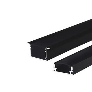 钛金条线性灯流水追光灯槽暗装黑色边线条嵌入式超薄智能贴片灯条