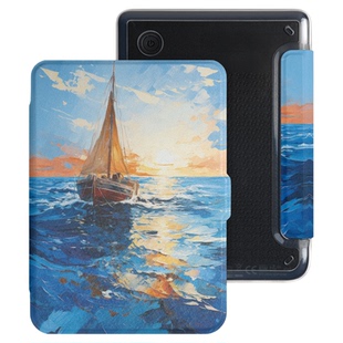 twosheep适用Kobo Clara Colour保护套Clara BW磁吸分离Clara 2E保护壳6英寸2E盖壳可拆卸唤醒透明可爱动物风