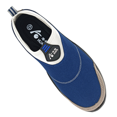 劳保鞋男夏季新款2025透气防臭防砸防刺穿带钢板一脚蹬轻便透气