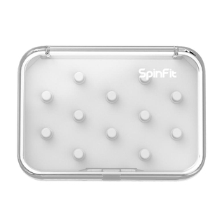 SpinFit Tip Pod耳塞套收纳盒收纳袋套装白色黑色