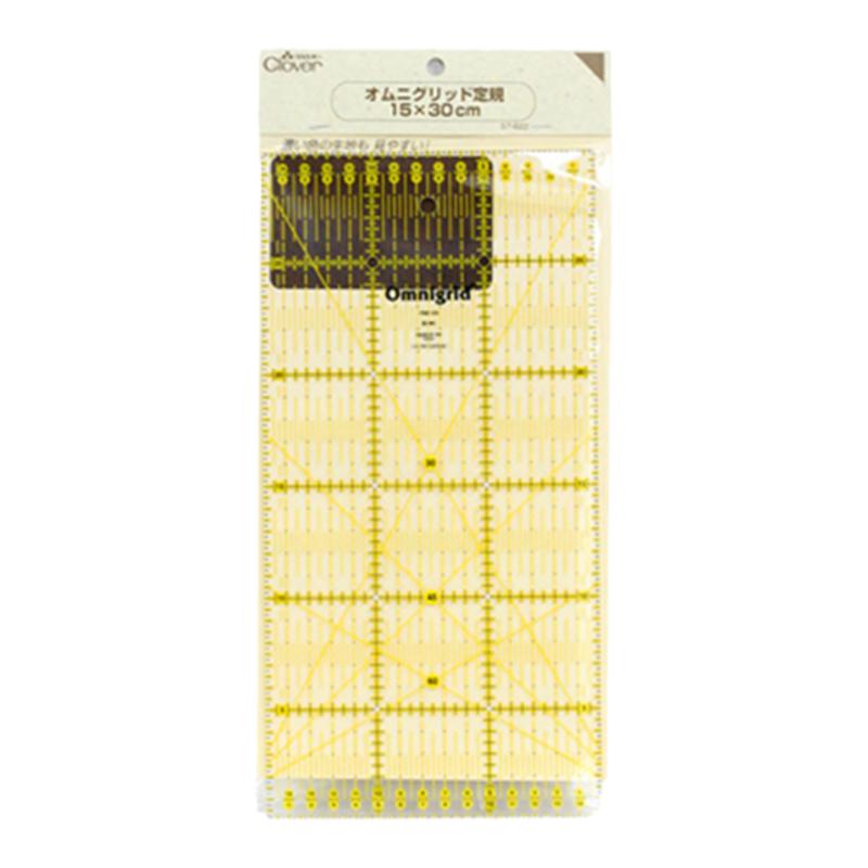 日本CLOVER可乐工具 手工DIY拼布艺用尺 量尺 57-620/622/623