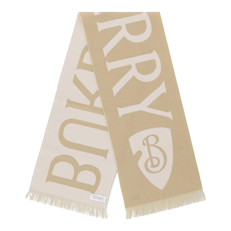 BURBERRY男女同款徽标图案细穗流苏保暖围巾168x33cm 8109562同
