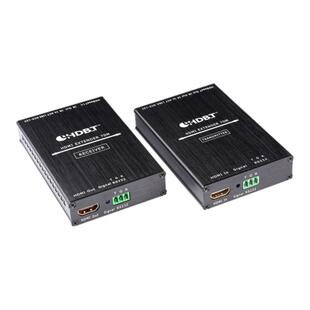 hdmi延长器单网线转RJ45HDBaseT网络无压缩HDBaseT接收发射器POE转网线接口RJ45口网络传输4k高清信号放大器