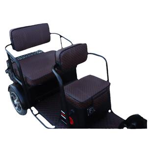 适用于爱玛雅迪金彭艾美达大安小刀等各品牌电动三轮车坐座套坐垫