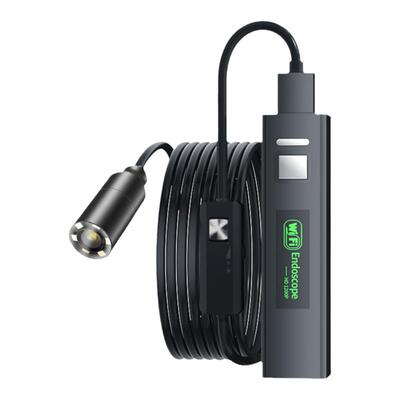 吊顶找线摄像头带强光内窥镜WiFi手机探头管道地下水道井管车底查