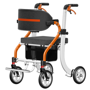 德国芝卫多功能助行器老人专用康辅助行走神器助步车轮椅可推可坐