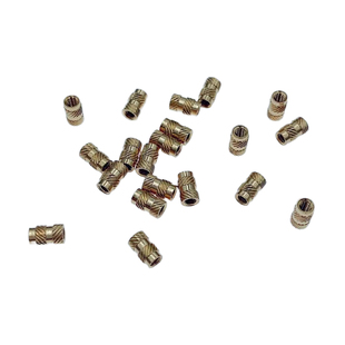 M1M1.2M1.4 M1.6铜螺母 手机螺母镶嵌螺母注塑螺母滚花热熔螺母