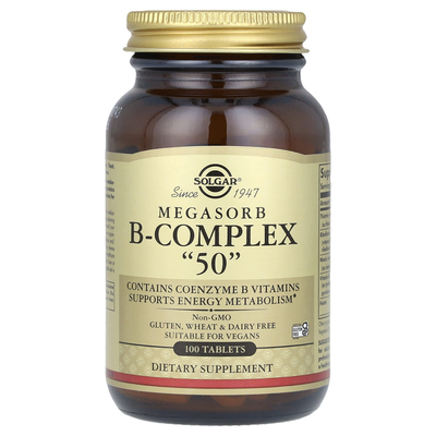 Solgar索尔加 Megasorb B-Complex 