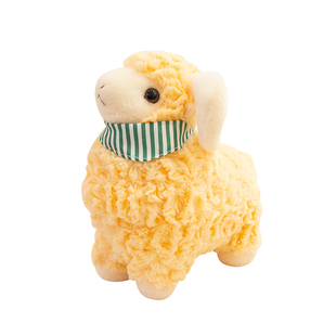 海利伟小羊公仔玩偶毛绒玩具围巾款小羊女生布娃娃生肖羊生日礼物