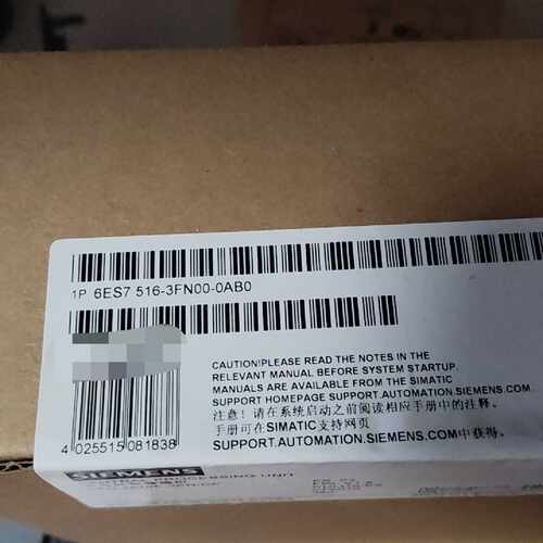 议价议价6ES7516-3FN00-0AB0S7-1500F全新CPU 6ES75163FN000AB0原