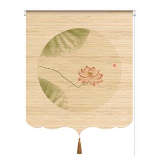 佛龛遮挡帘家用免打孔佛堂供桌挡帘中式上下拉帘仙堂柜子防尘帘子