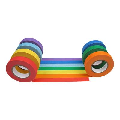 彩色美纹纸胶带画画汽车装修喷涂