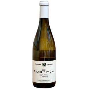 仅79瓶!勃艮第一级园夏布利白Chablis 1er Cru Vaillons 葡萄窖主