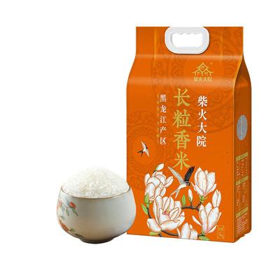 柴火东北大米长粒5kg黑龙江