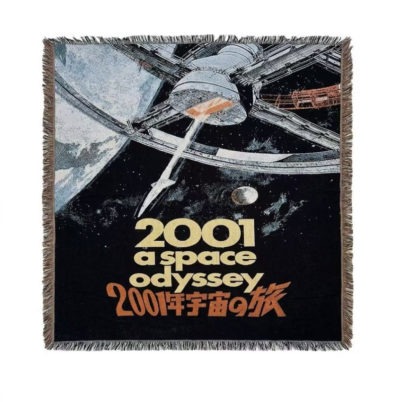 2001 space Odyssey太空漫游美国经典科幻电影周边装饰挂毯