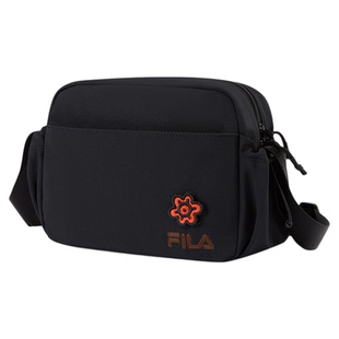 FILA FUSION | Mr Doodle联名情侣款斜挎包女包2025冬季新款男包