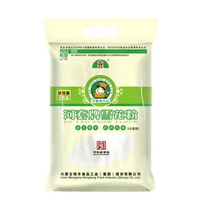 河套牌5kg雪花粉家用通用小麦粉