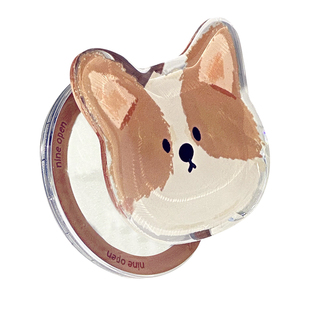 九点半柯基小狗猫咪适用于MagSafe磁吸支架可伸缩懒人便携指环扣