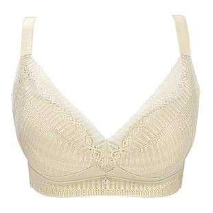 杰奎琳内衣女士小胸聚拢显大无钢圈收副乳国潮胸罩美背蕾丝文胸罩