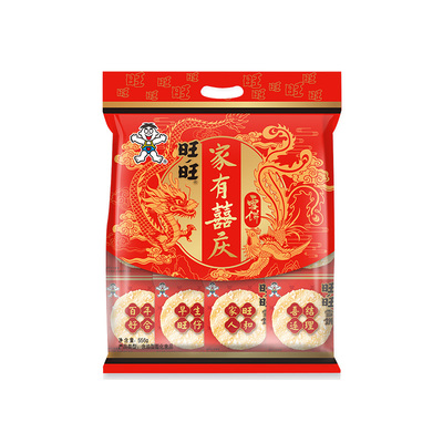 旺旺婚庆版雪饼仙贝556g