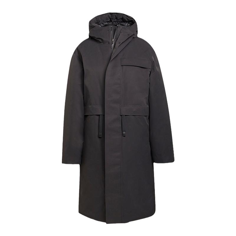 Y-3中长款防水羽绒服外套