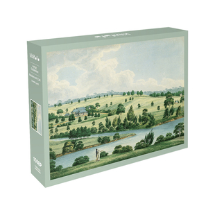 Kibifufu拼图玩具1000片油画名画装饰画高级古早成人版草原绿洲