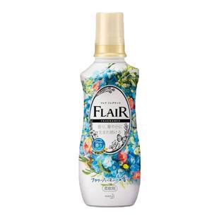 日本进口花王柔顺剂FLAIR衣物除皱柔软护色防静电持久留香520ml