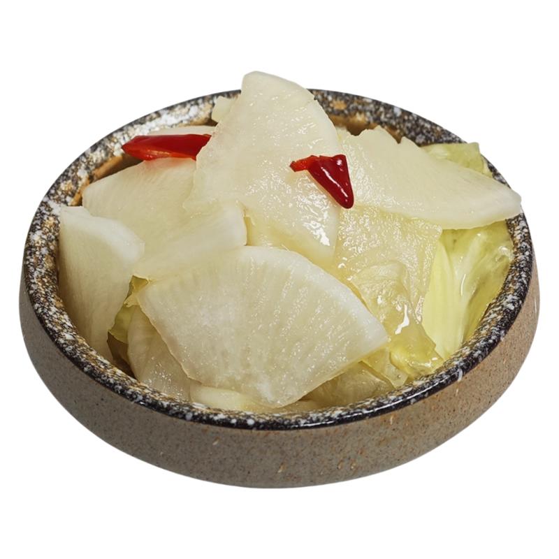 郝家记白萝卜泡菜爽脆甘蓝下饭酸甜腌萝卜开胃中式开袋即食