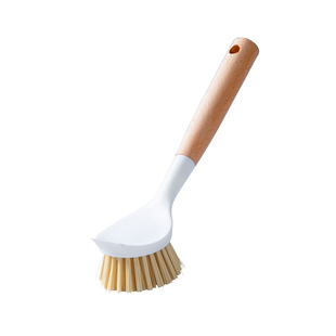 锅刷刷锅神器家用长柄洗碗洗锅木柄刷子厨房多功能清洁刷清洁神器