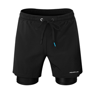 [明星同款]魏大勋AquaPlay安泊来沙滩裤游泳裤速干泡温泉双层内衬