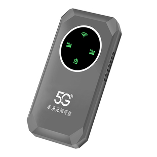 2025新款真5G随身wifi6移动无线网络wi-fi千兆双频全网通高速流量便捷式免插卡路由器家用宽带5g户外直播车载