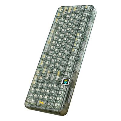 CK98ultra北极熊全透明机械键盘