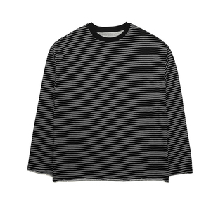 MRCYC秋季新款男士条纹卫衣宽松休闲个性外套韩系潮流学生上衣服