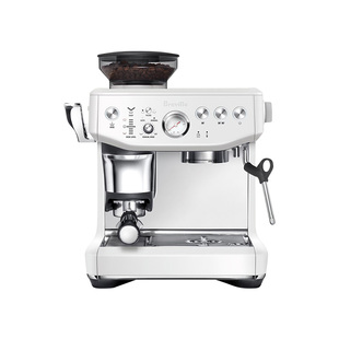 Breville铂富BES876家用咖啡机智能压粉研磨一体机意式进口半自动