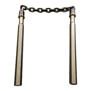 手工制作弹簧钢实战双截棍超硬二节棍两节棍成人防身自卫车载破窗