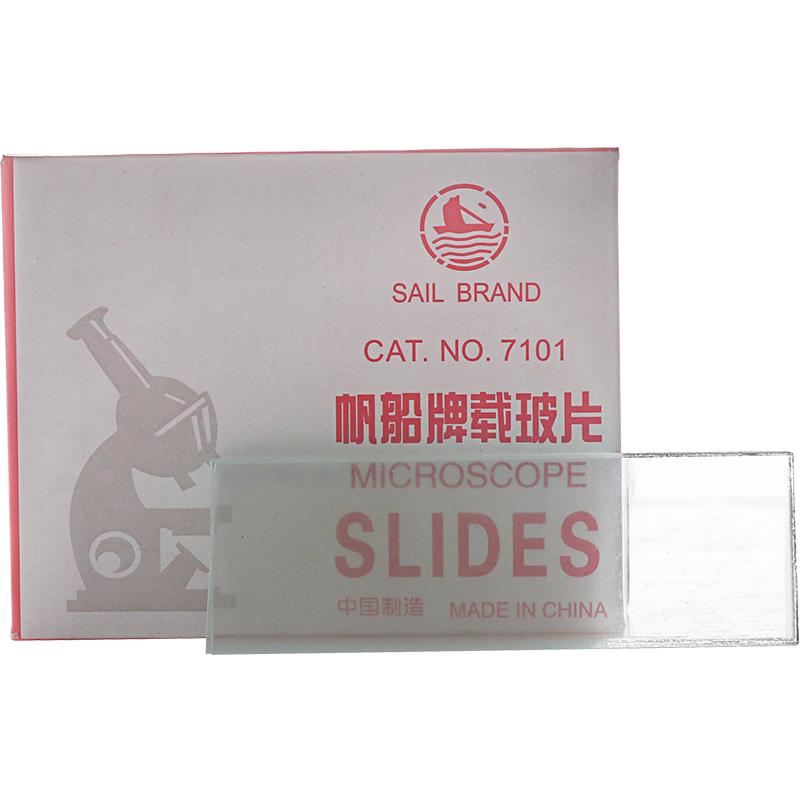 玻璃载玻片单凹双凹单头单面磨砂显微镜用盖玻片7101 7103 7104 7105 7110生物样品切片18 20 22