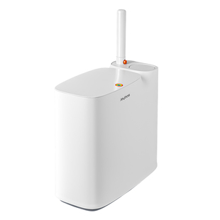 佳帮手垃圾桶带马桶刷卫生间家用2025新款厕所纸篓桶专用带盖夹缝