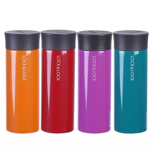 乐扣乐扣保温杯绚彩马克杯 便携茶杯 带茶隔水杯304不锈钢LHC4018