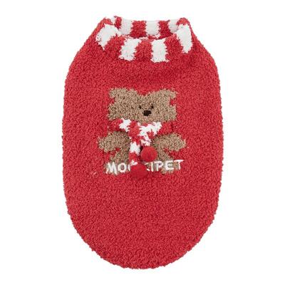 宠物半边绒毛衣背心2025新款冬装