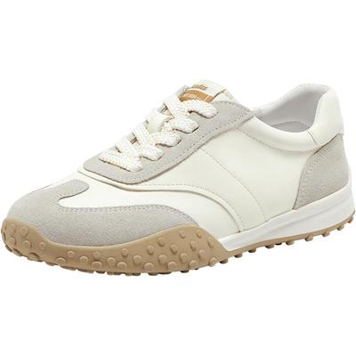 王子奇同款Bata曲奇软酪2025秋情侣德训鞋牛皮休闲运动鞋AZX02CM5