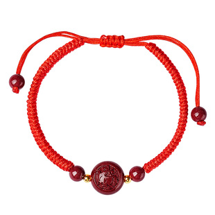 宫里上新红绳手链女款朱砂红色手绳男款马年本命年手链生日礼物