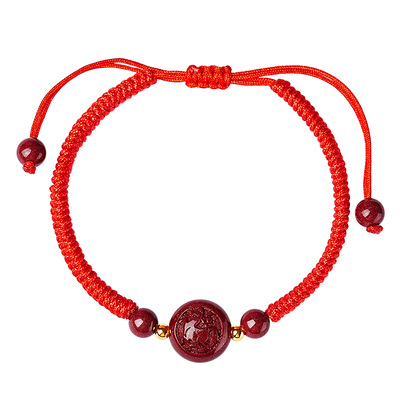 宫里上新十二生肖本命年朱砂红绳