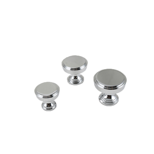 意大利OLRVLI纯铜镀铬银美式现代柜门把手 衣柜门小拉手 橱柜把手