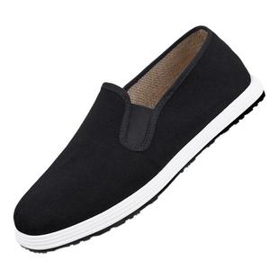 老北京布鞋男款官方旗舰店正品千层底新款软底透气2026纯手工布鞋