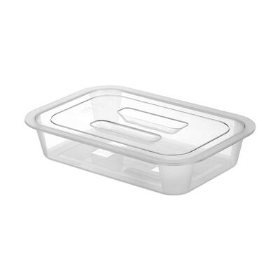 亚克力透明保鲜盒长方形塑料