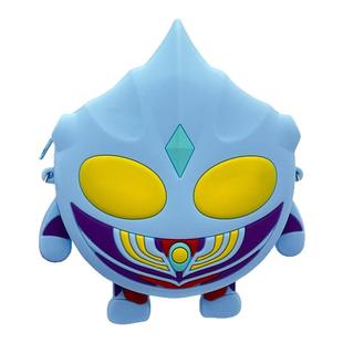 儿童超人可爱斜挎包男童小学生硅胶包按压泡泡女孩单肩卡通零钱包