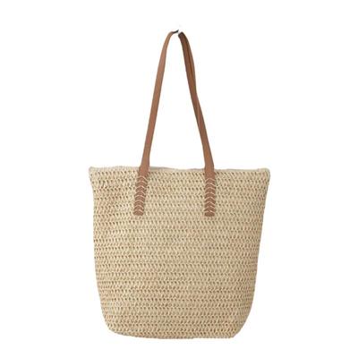 时尚草编包多用出行搭配