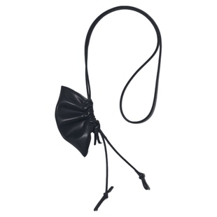 便携小众迷你可颂云朵抽绳斜挎包散步轻便耳机包零钱钥匙口红包女